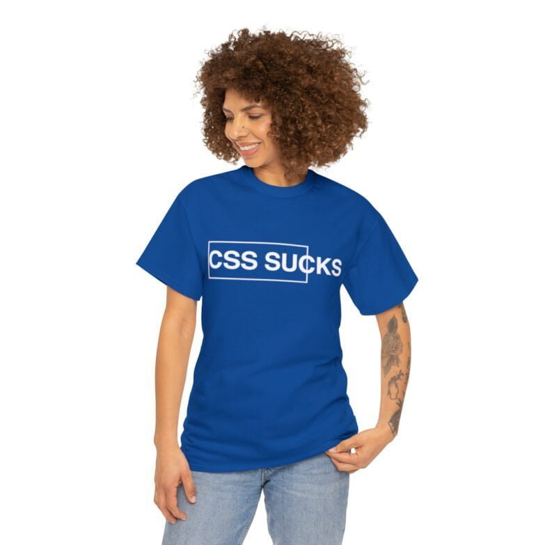 T-Shirt Command CSS Sucks - Image 4