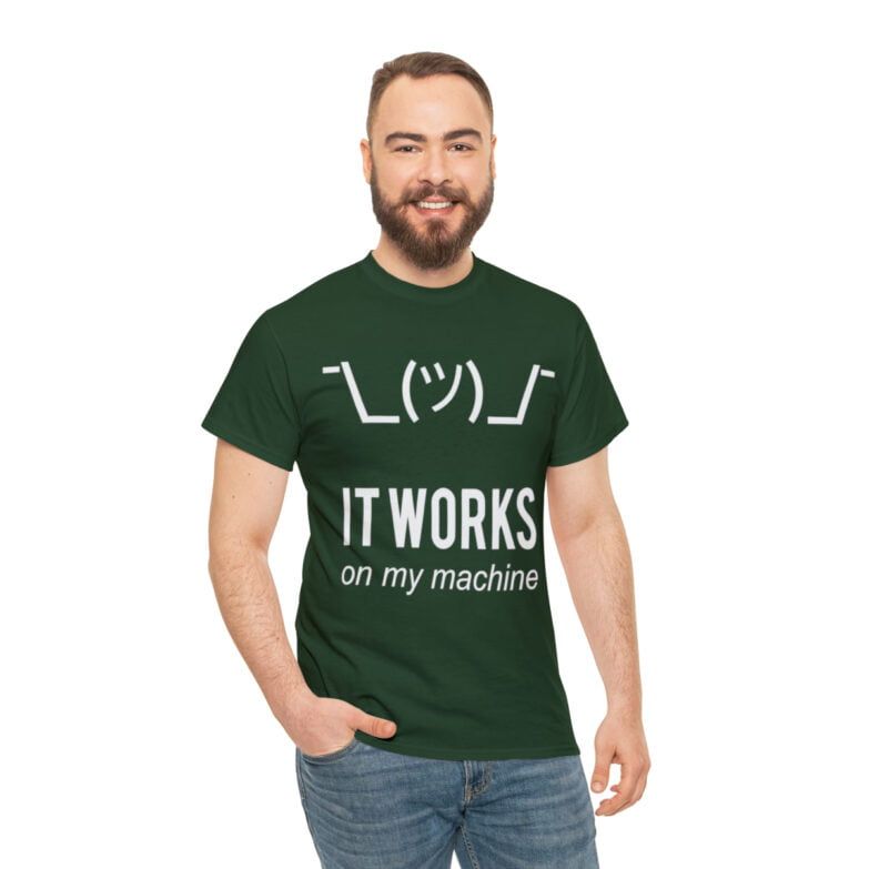 T-Shirt I works on my machine - Image 30