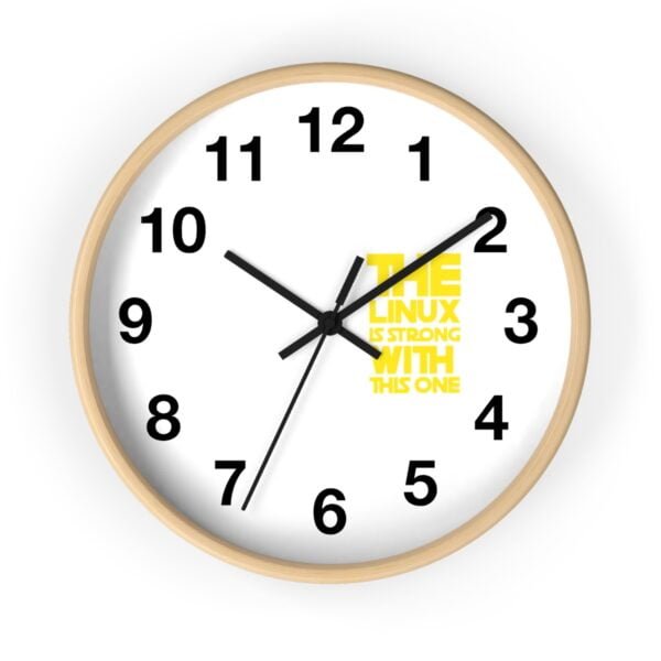Wall clock - Linux is Strong