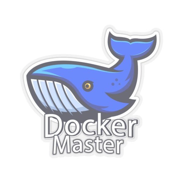 Kiss-Cut Stickers - Docker Master