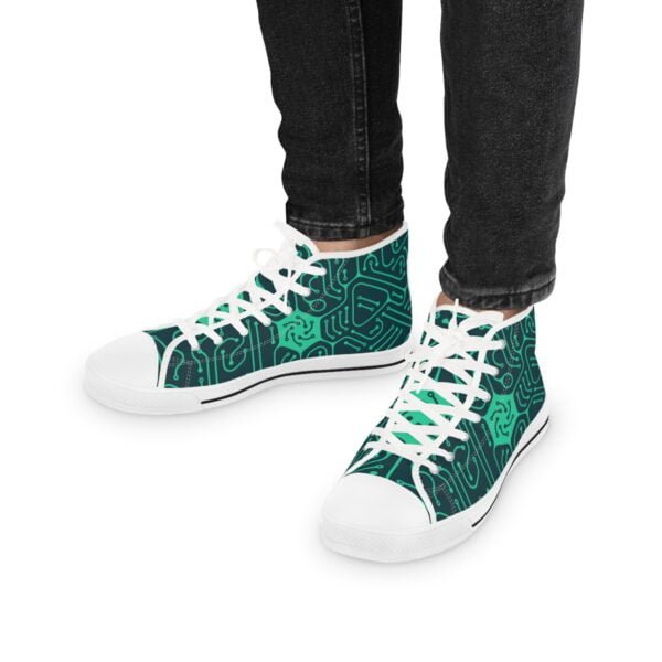Tech Men's High Top Sneakers