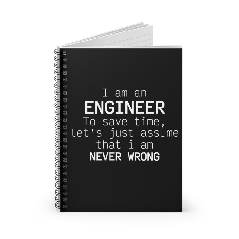 Notebook - I Am an engineer - Image 2