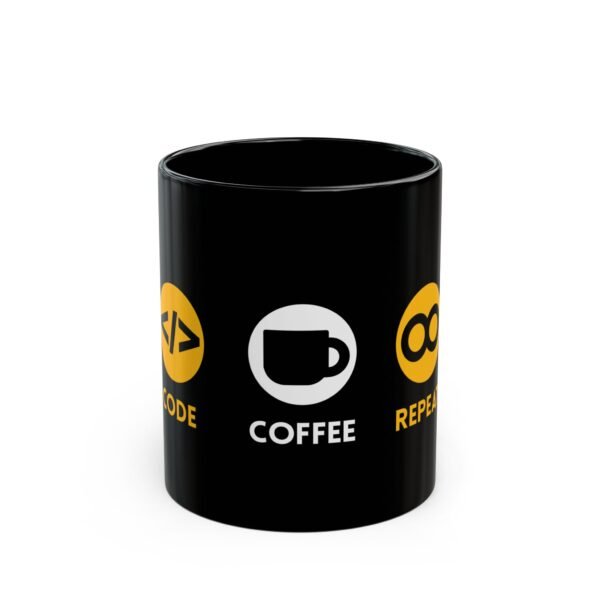 Mug 11oz  Code - Coffe - Repeat