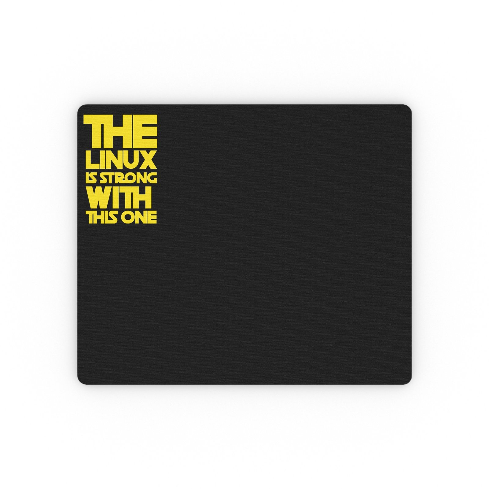 Rectangular Mouse Pad Linux is Strong