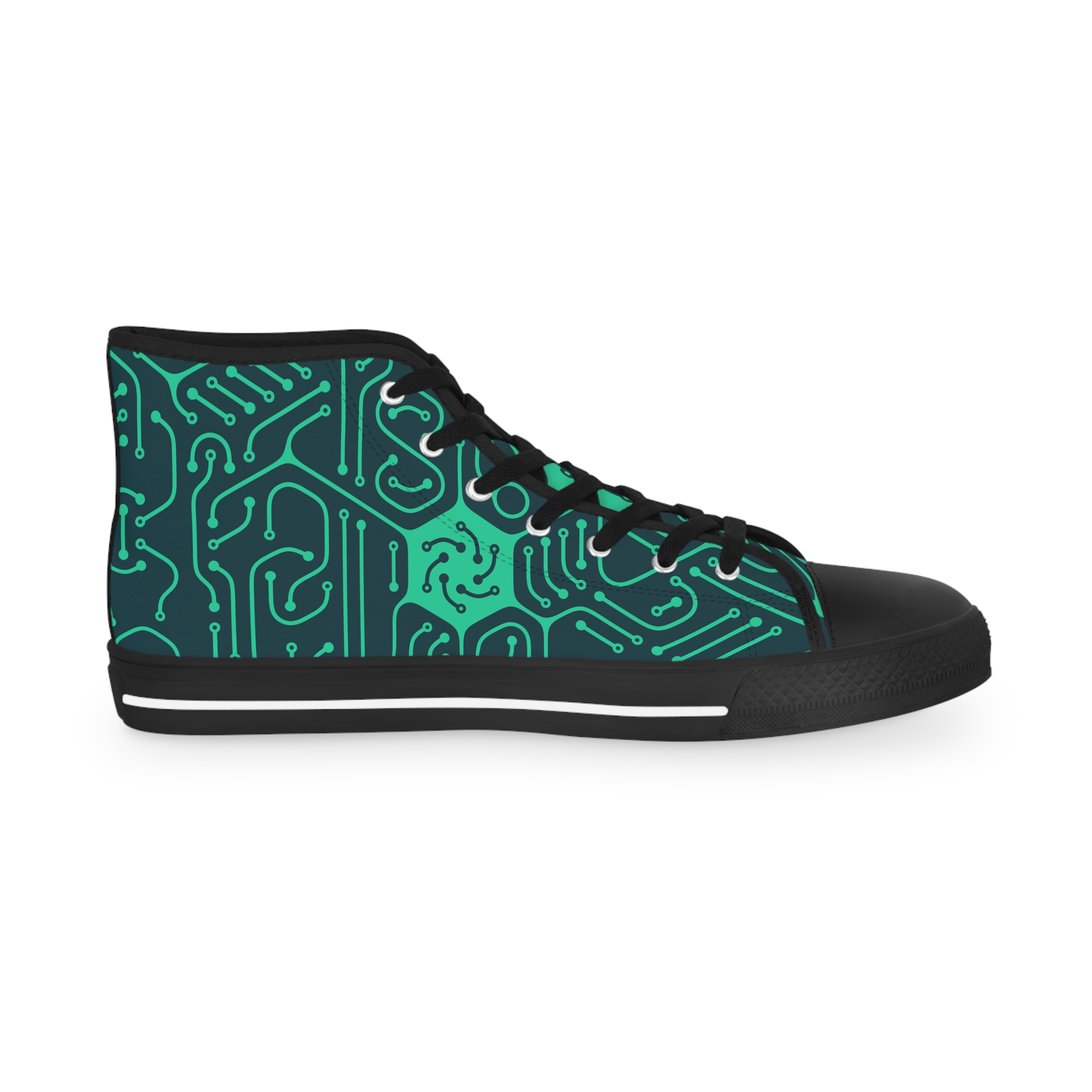 Tech Men's High Top Sneakers - Image 12