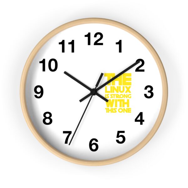 Wall clock - Linux is Strong