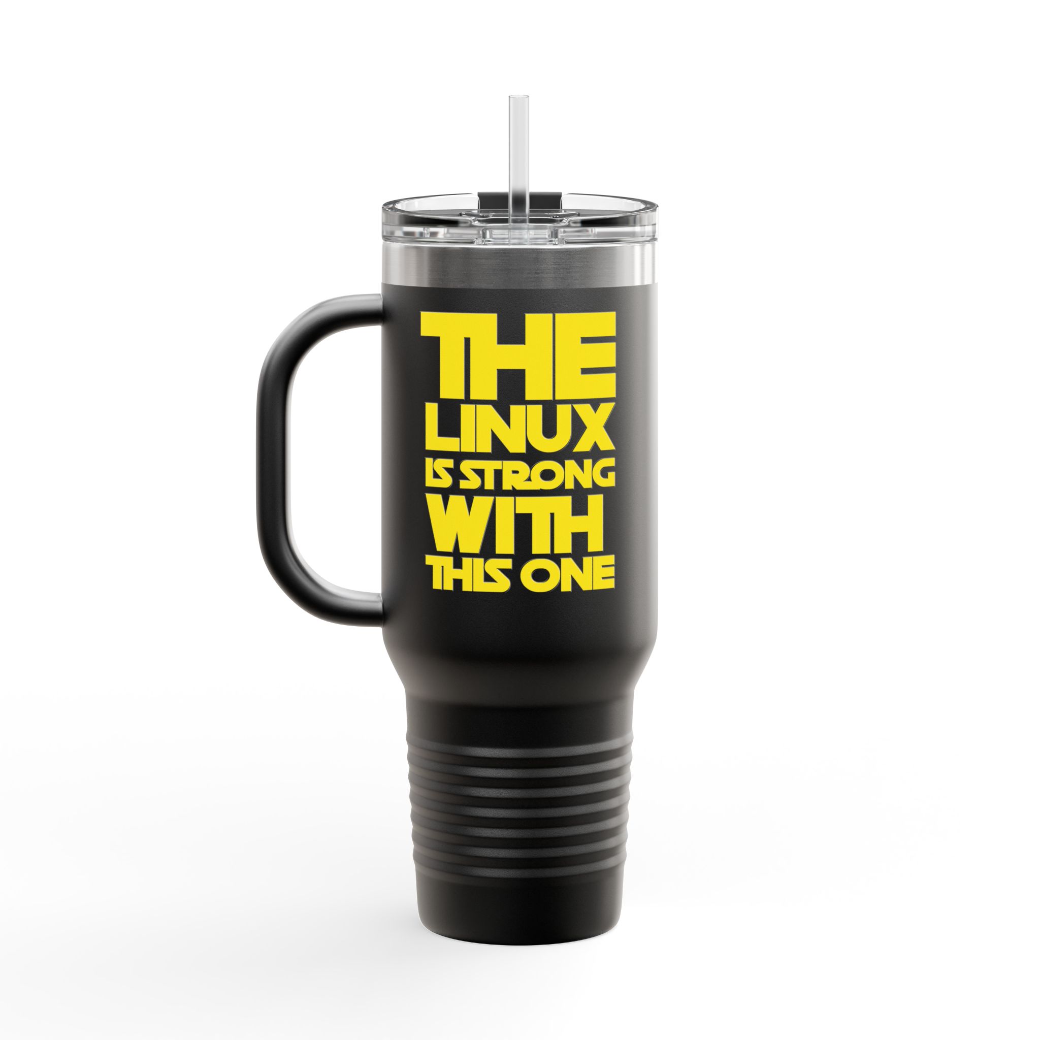 Insulated Travel Mug - "The Code Is Strong With This One" 40oz – Image 9