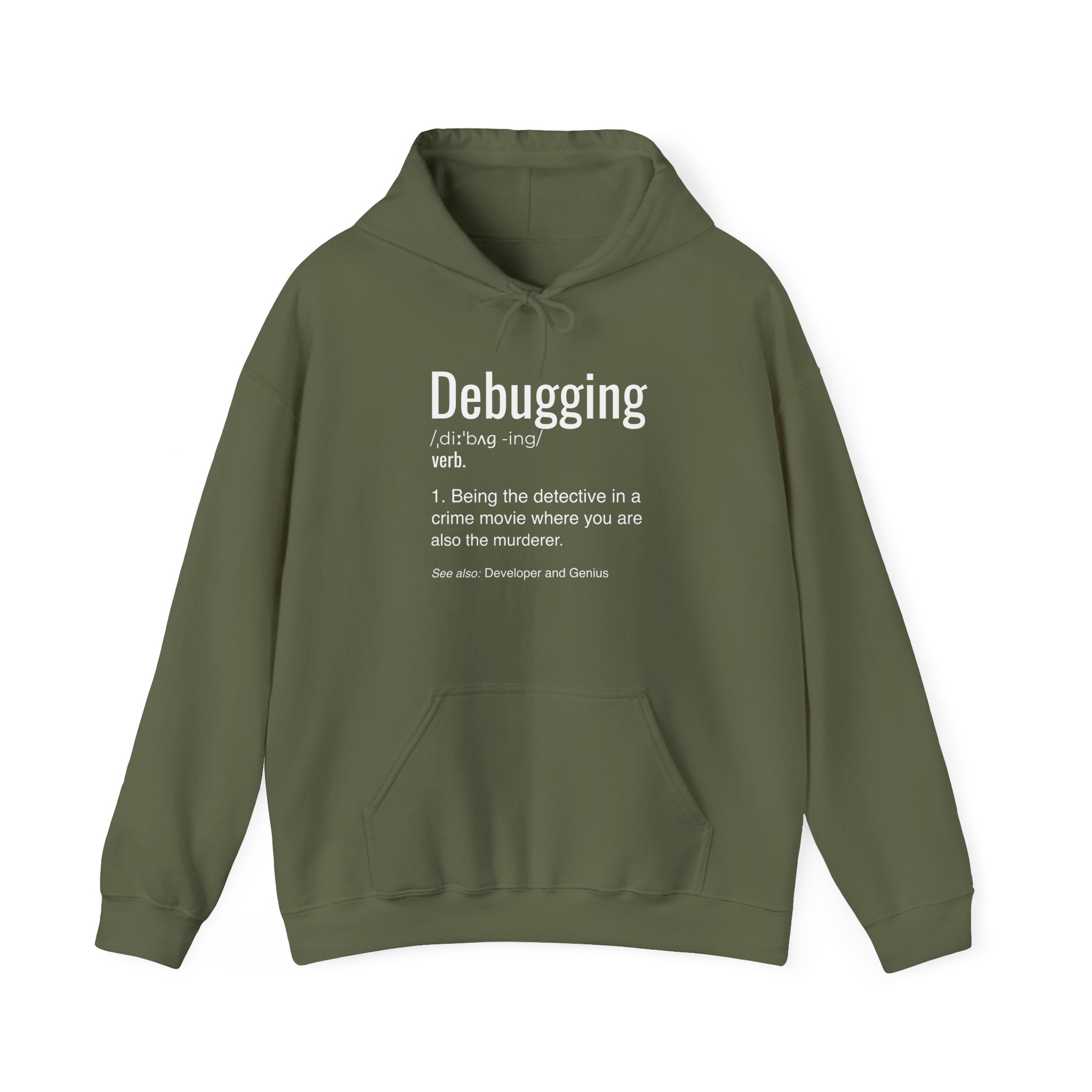 Hooded Sweatshirt - Debugging Code - Image 5
