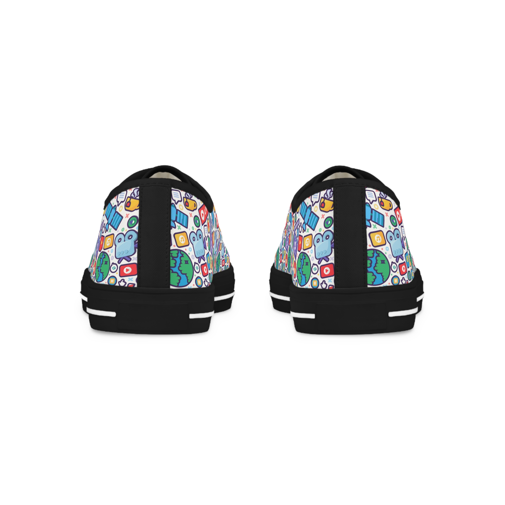 Streamer Men's Low Top Sneakers - Image 7