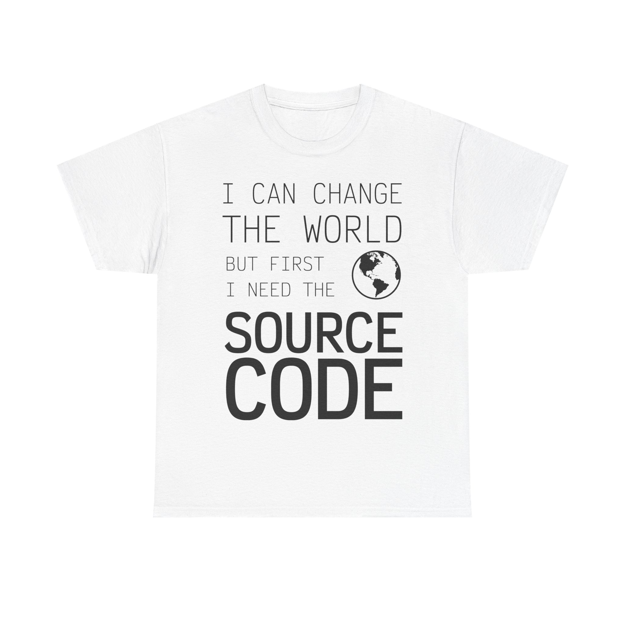 T-shirt I Can Change The World - Unisex Heavy Cotton Tee