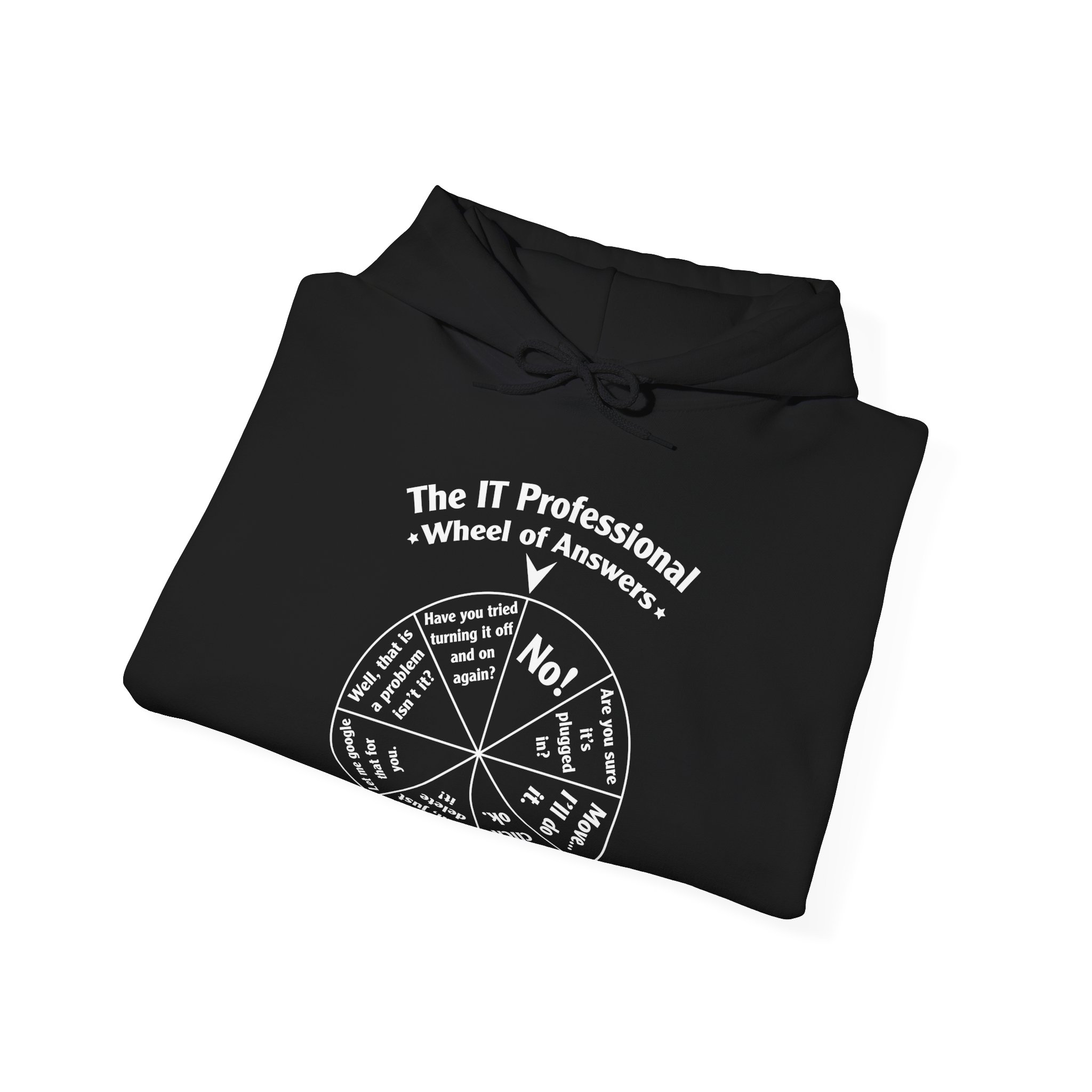 IT Professional Answers - Hoodie - Image 4