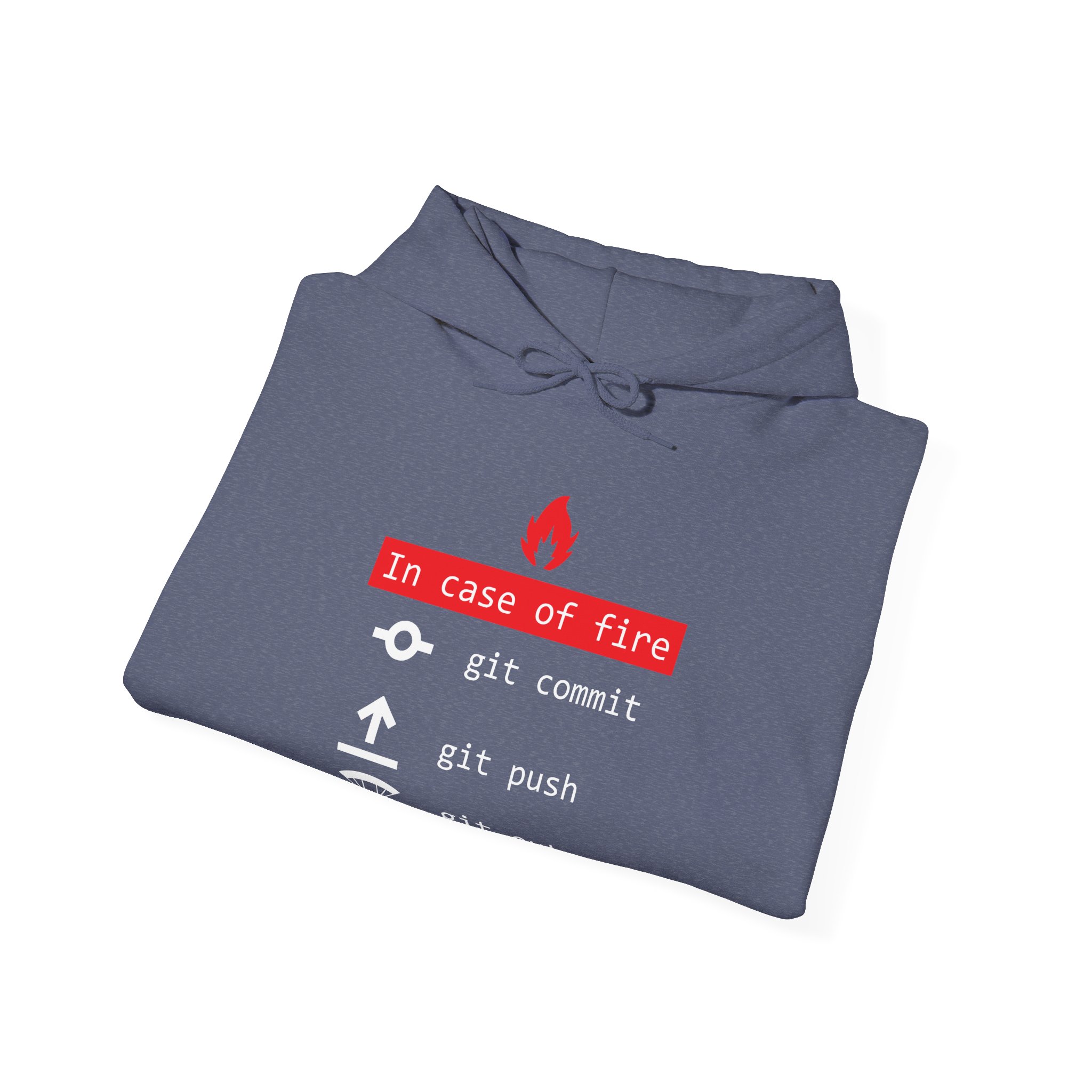 Hooded Sweatshirt - Git Emergency Procedure - Image 32