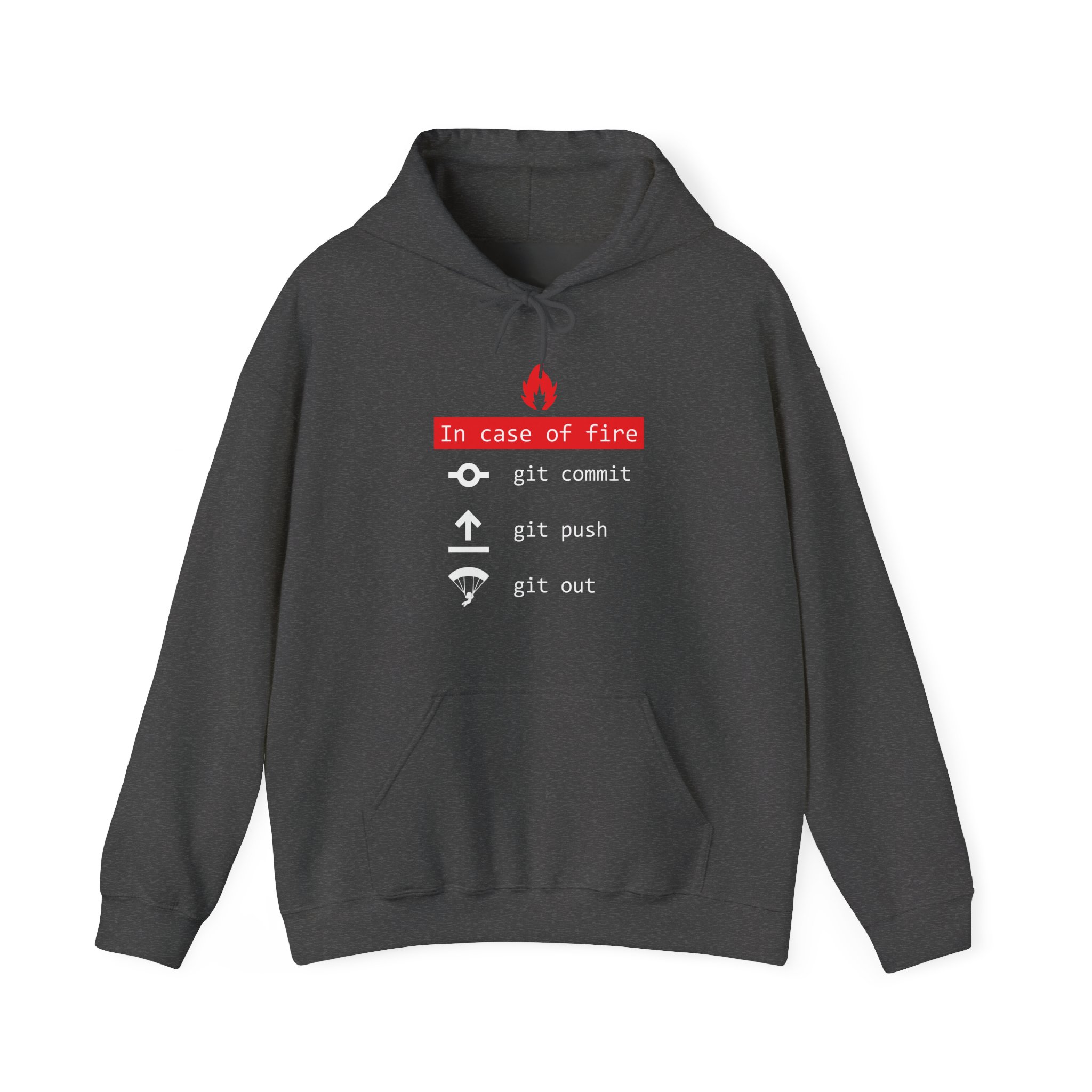 Hooded Sweatshirt - Git Emergency Procedure - Image 13