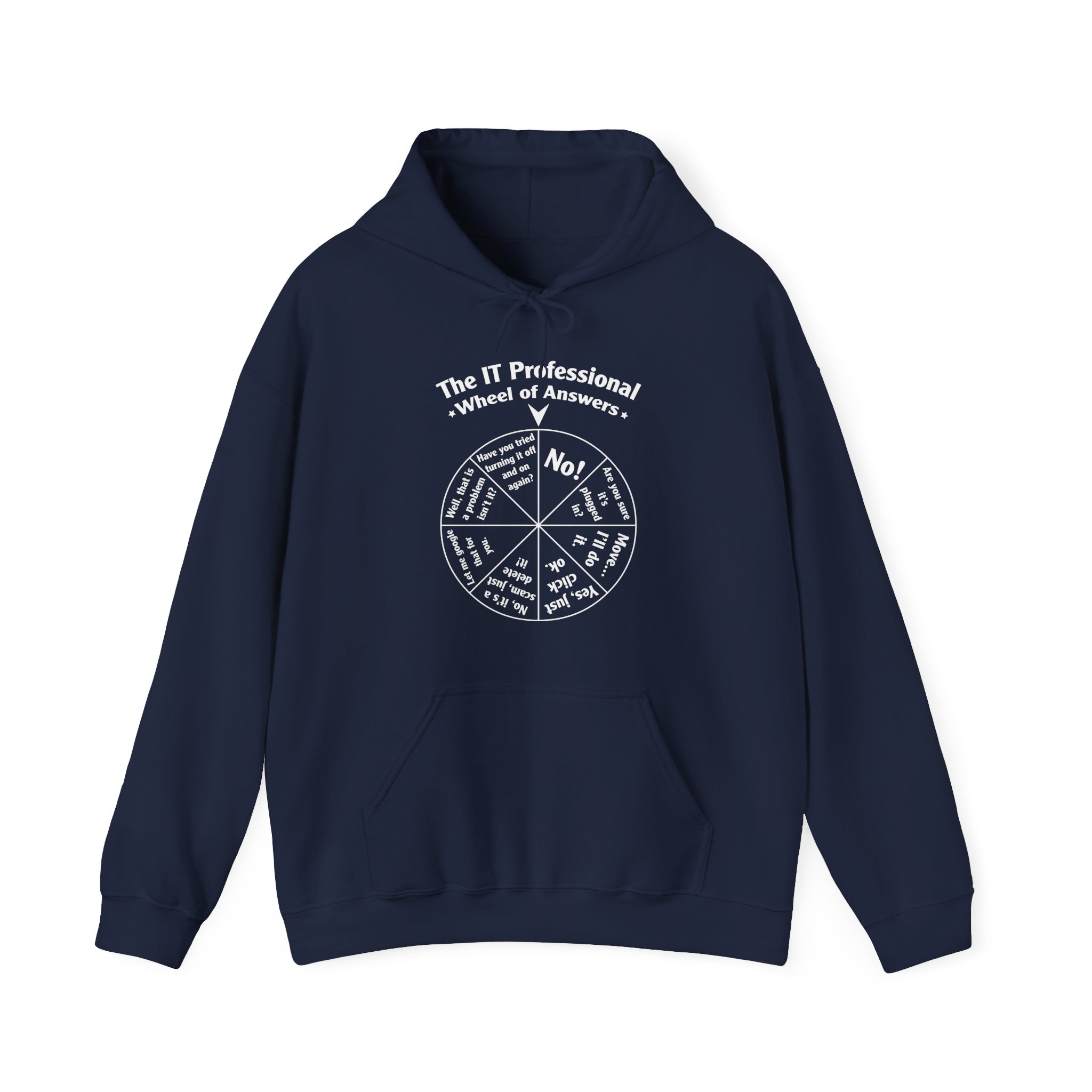 IT Professional Answers - Hoodie - Image 25