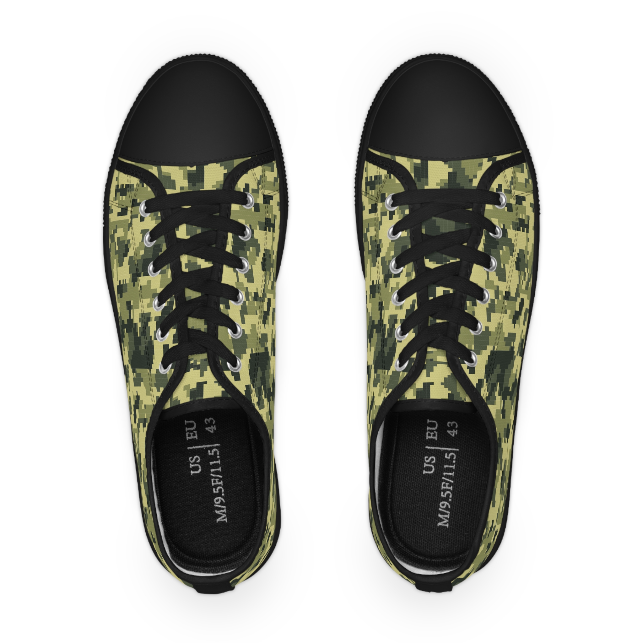 Pixel Men's Low Top Sneakers – Image 6