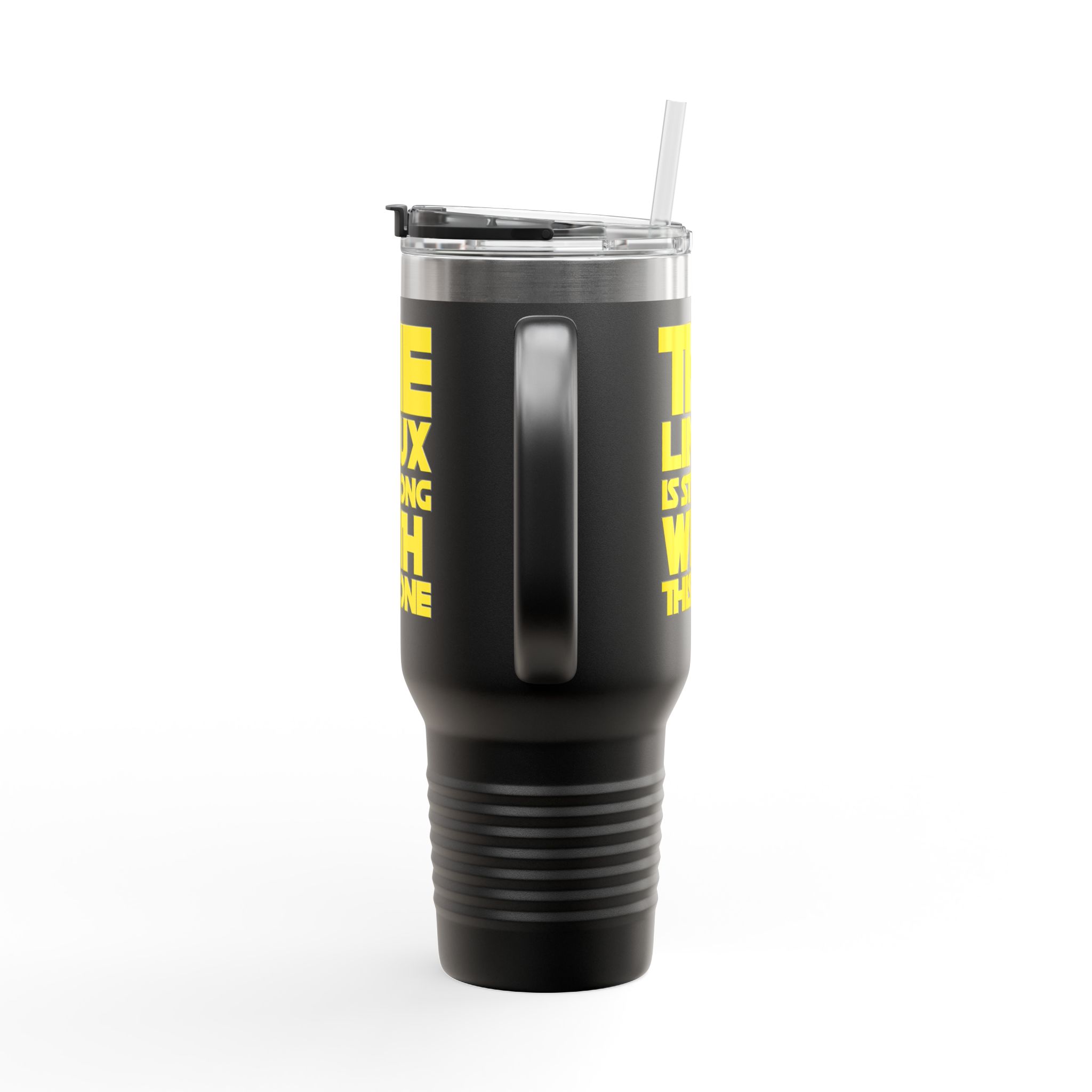 Insulated Travel Mug - "The Code Is Strong With This One" 40oz – Image 8
