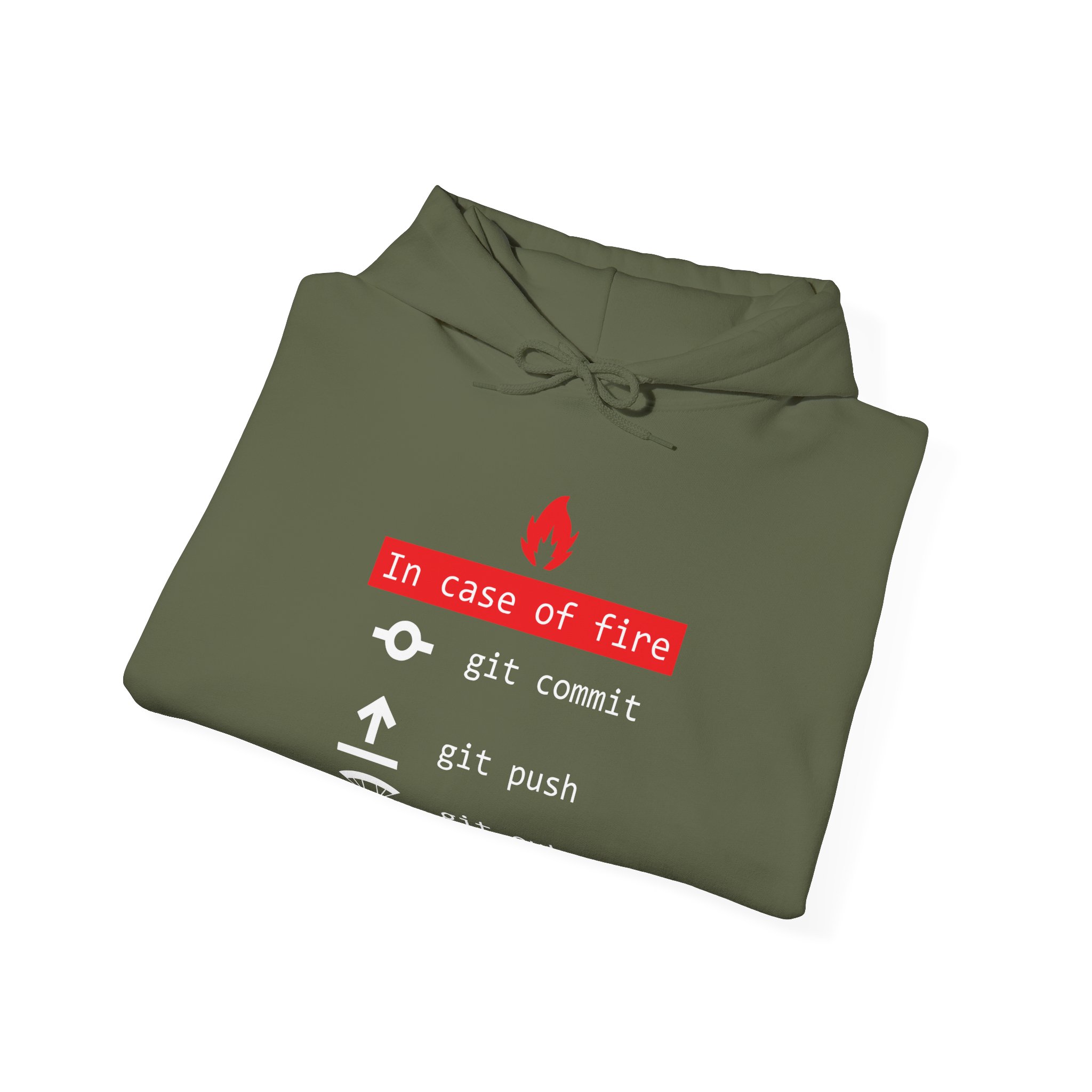 Hooded Sweatshirt - Git Emergency Procedure - Image 8