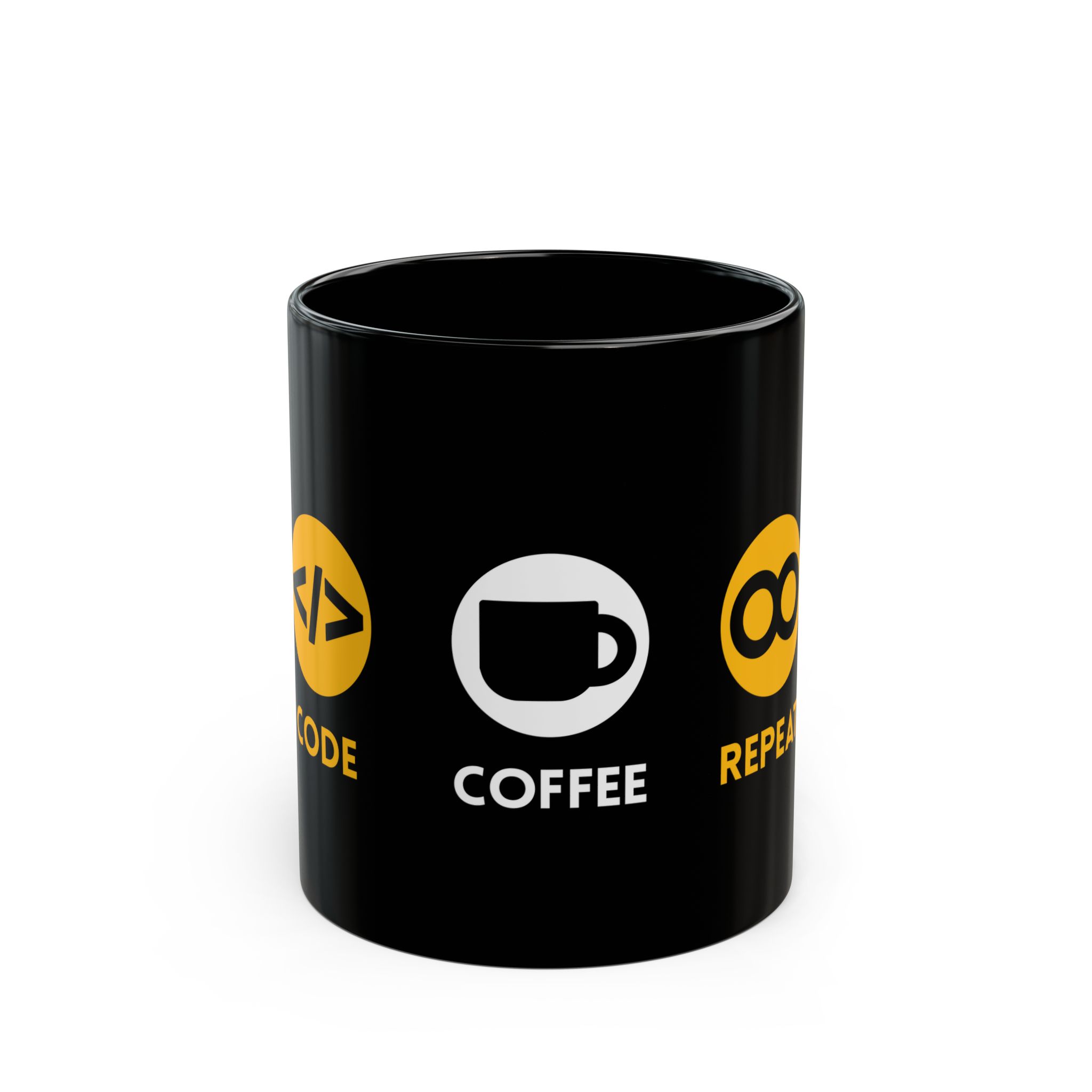 Mug 11oz Code - Coffe - Repeat