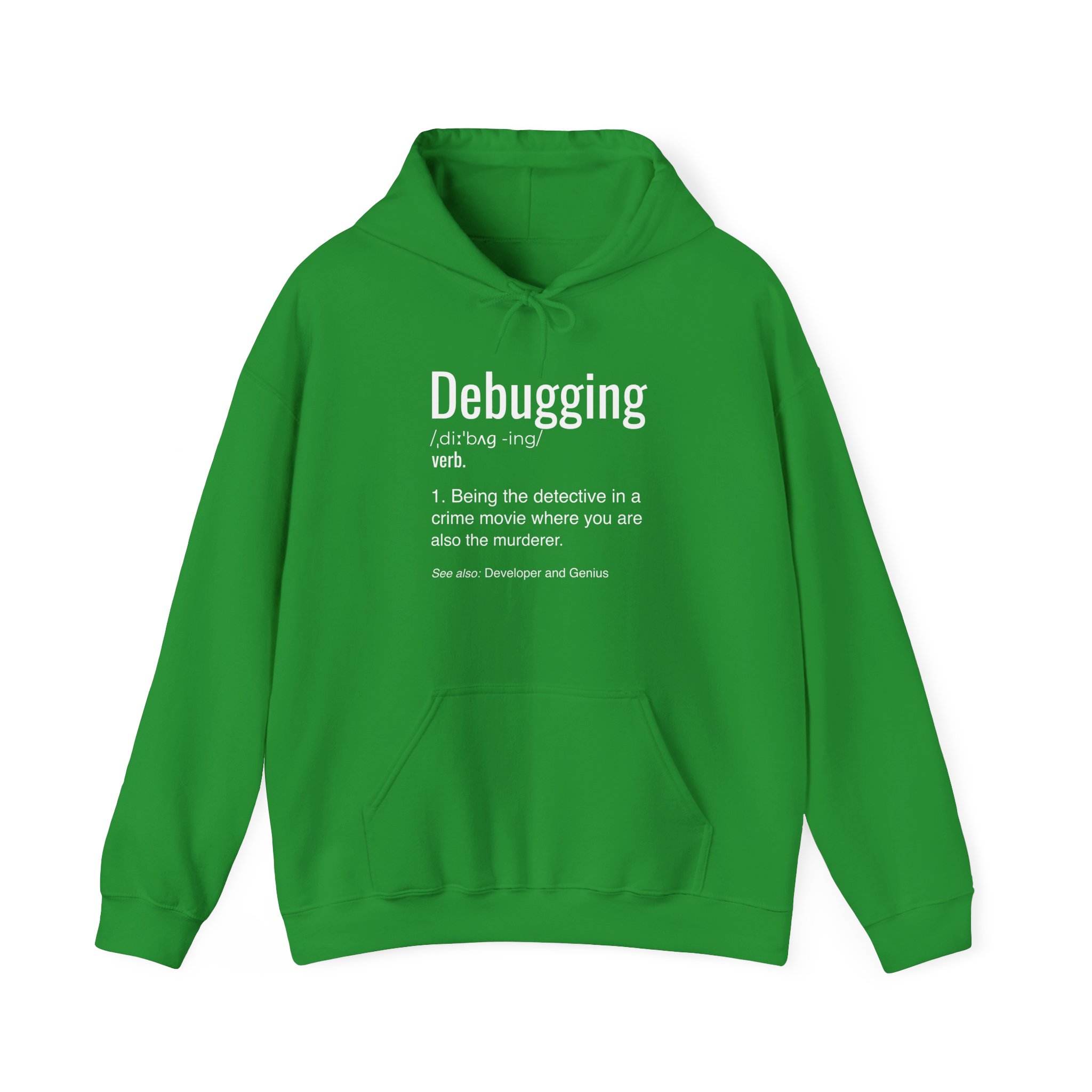 Hooded Sweatshirt - Debugging Code - Image 9