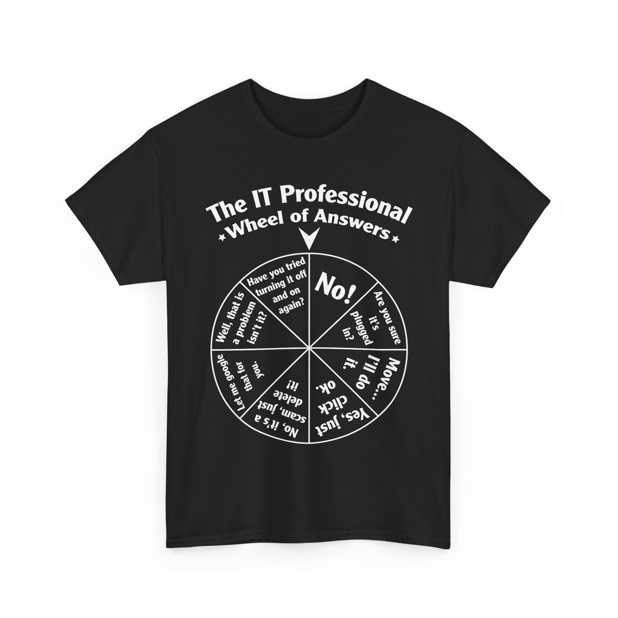 IT Professional Answers - T Shirt – Image 3