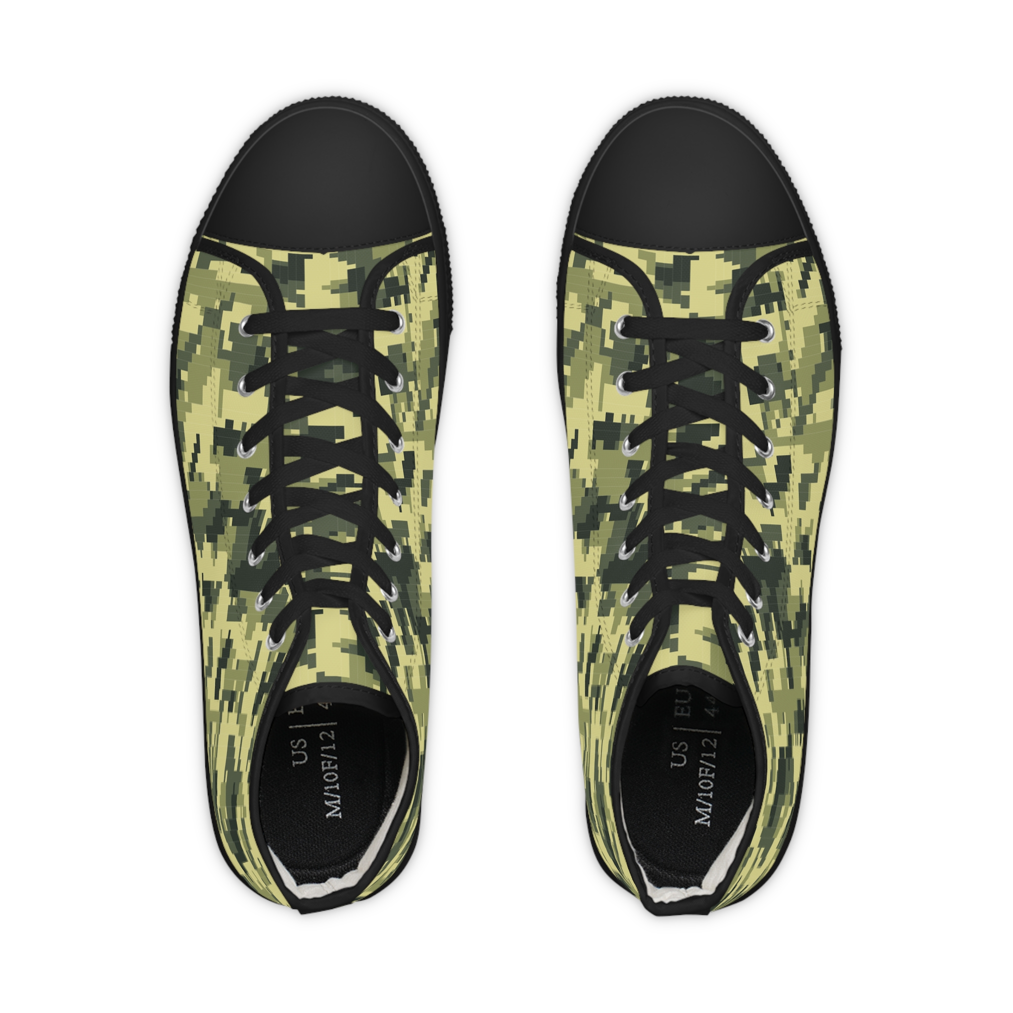 Pixels Men's High Top Sneakers – Image 6