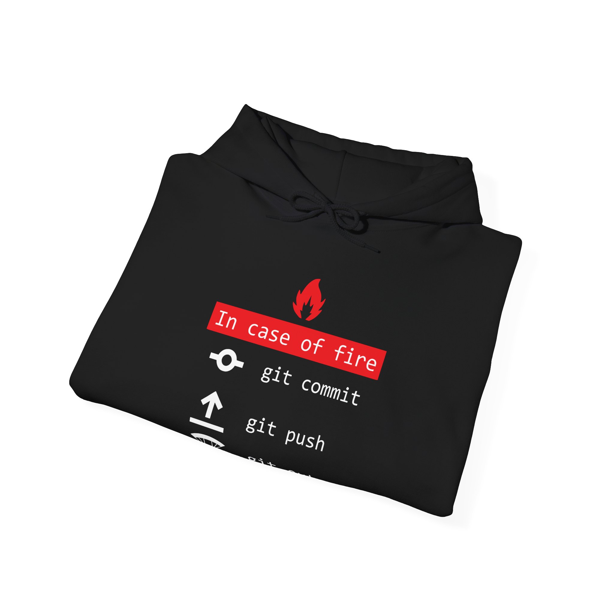 Hooded Sweatshirt - Git Emergency Procedure - Image 4
