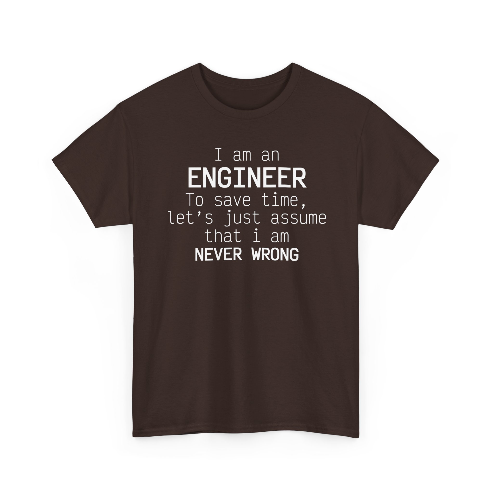 T-Shirt I am an Engineer – Image 27