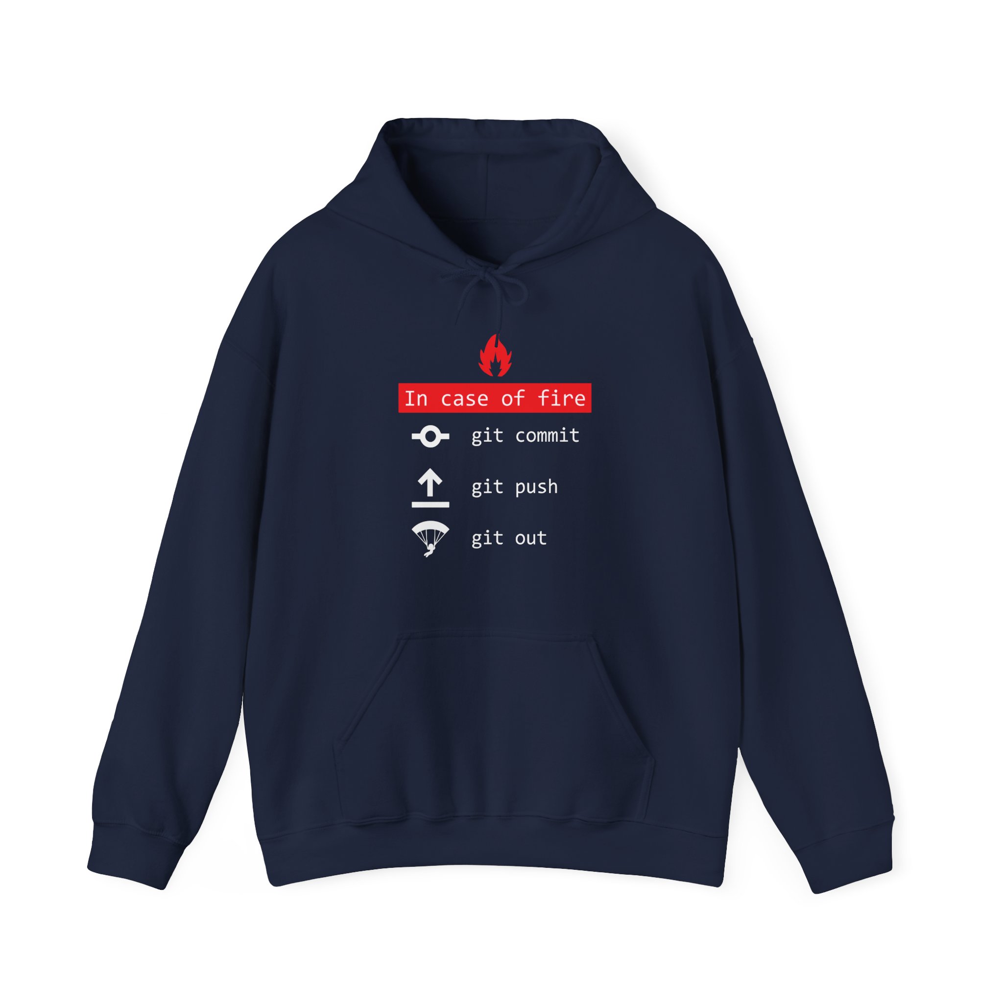 Hooded Sweatshirt - Git Emergency Procedure - Image 25