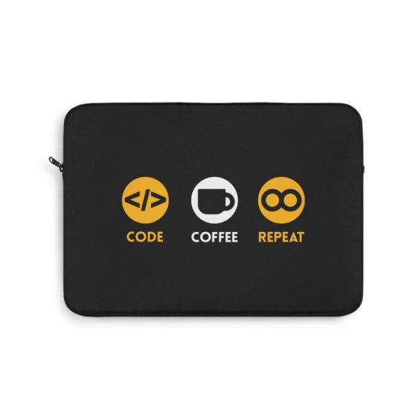 Code - Coffe - Repeat - Laptop Sleeve