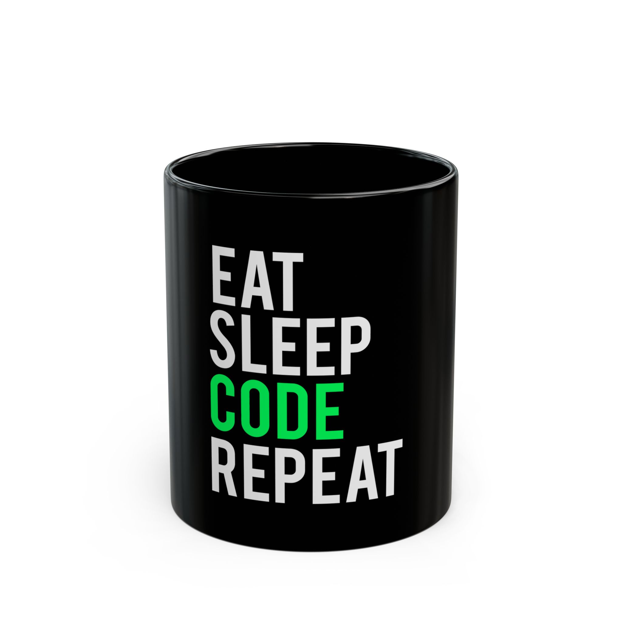 Mug 11oz - Eat, Sleep, Code, Repeat