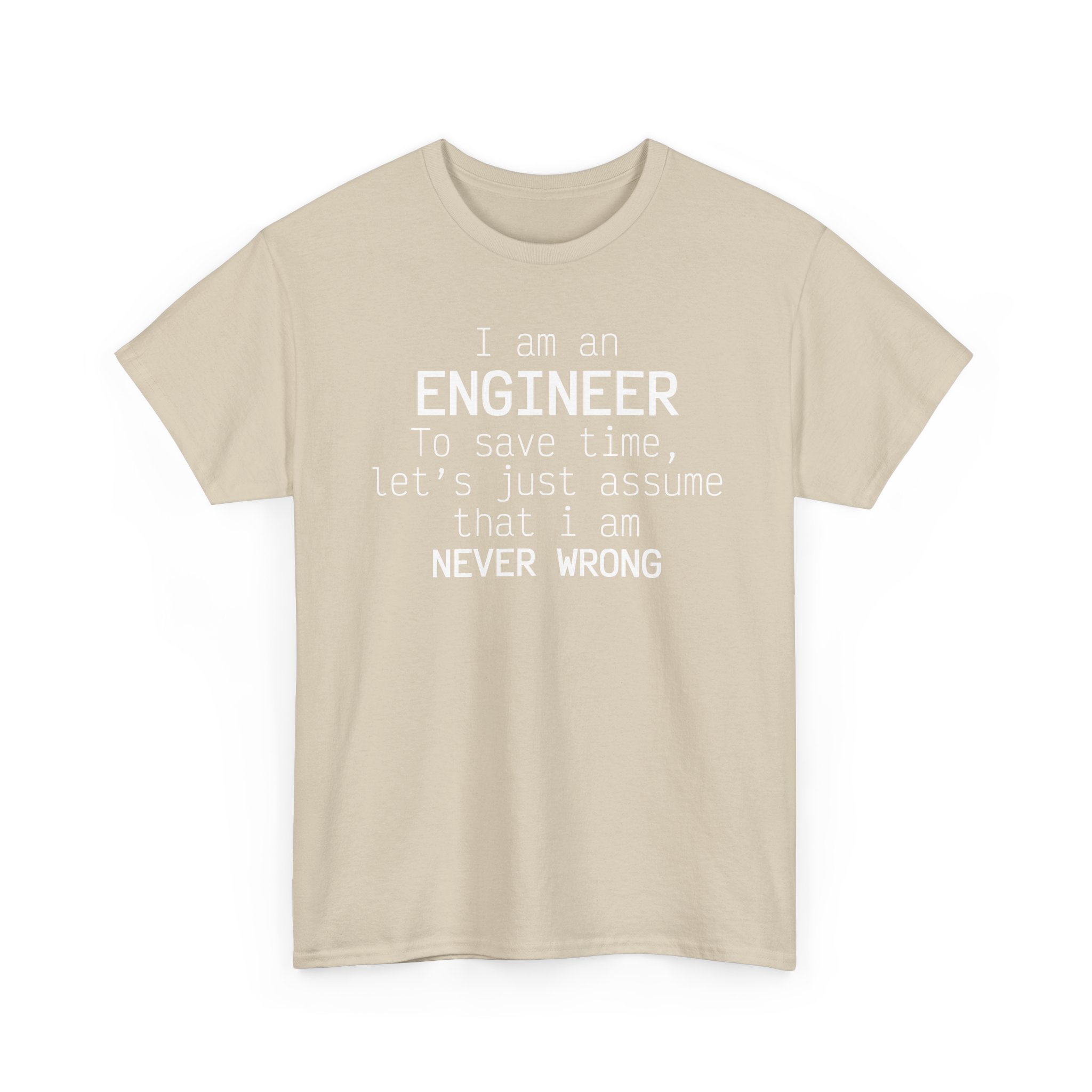 T-Shirt I am an Engineer – Image 11