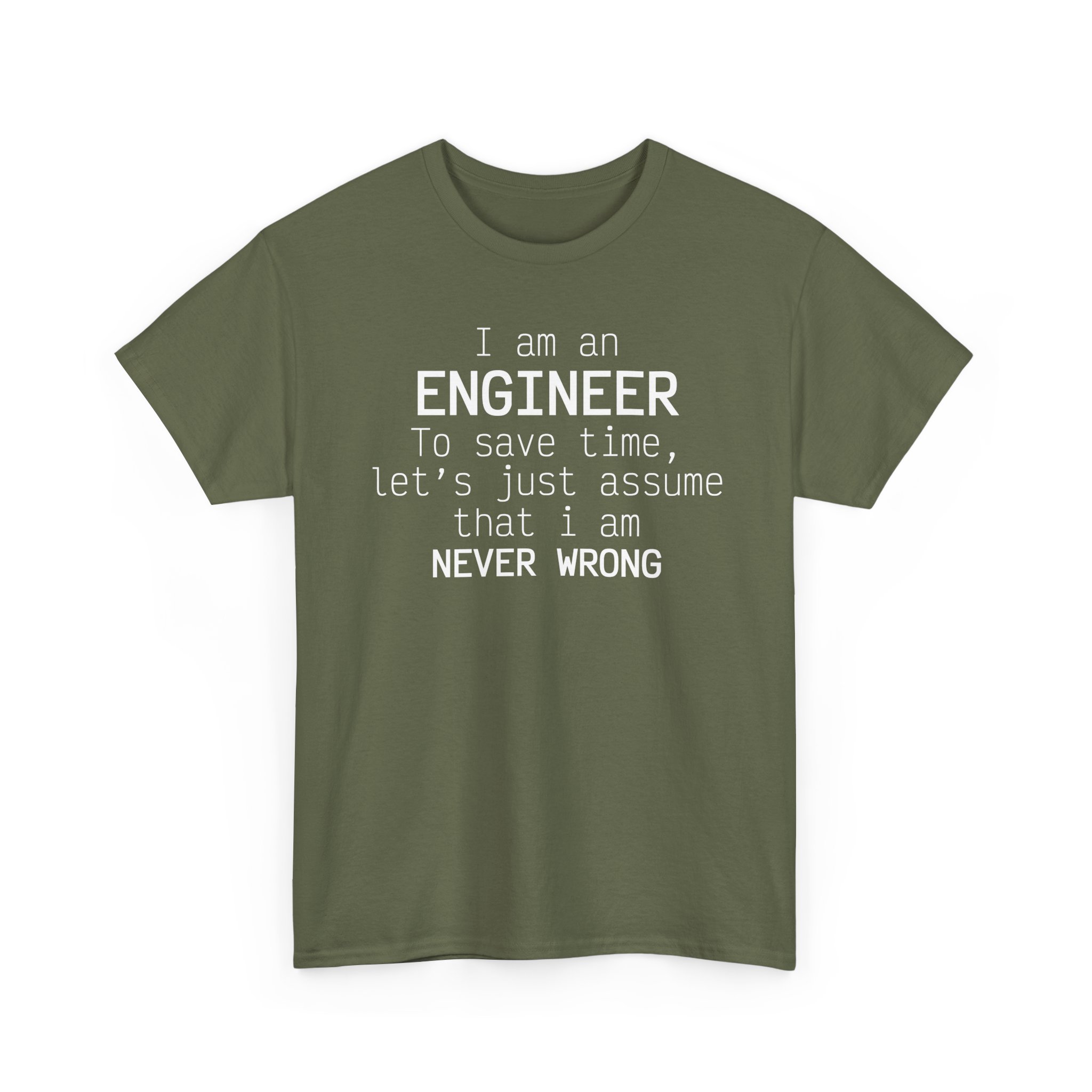 T-Shirt I am an Engineer – Image 31