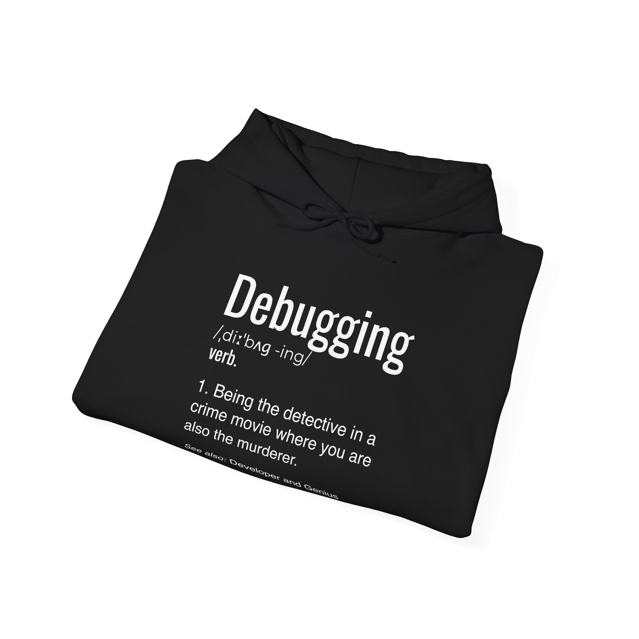 Hooded Sweatshirt - Debugging Code - Image 4