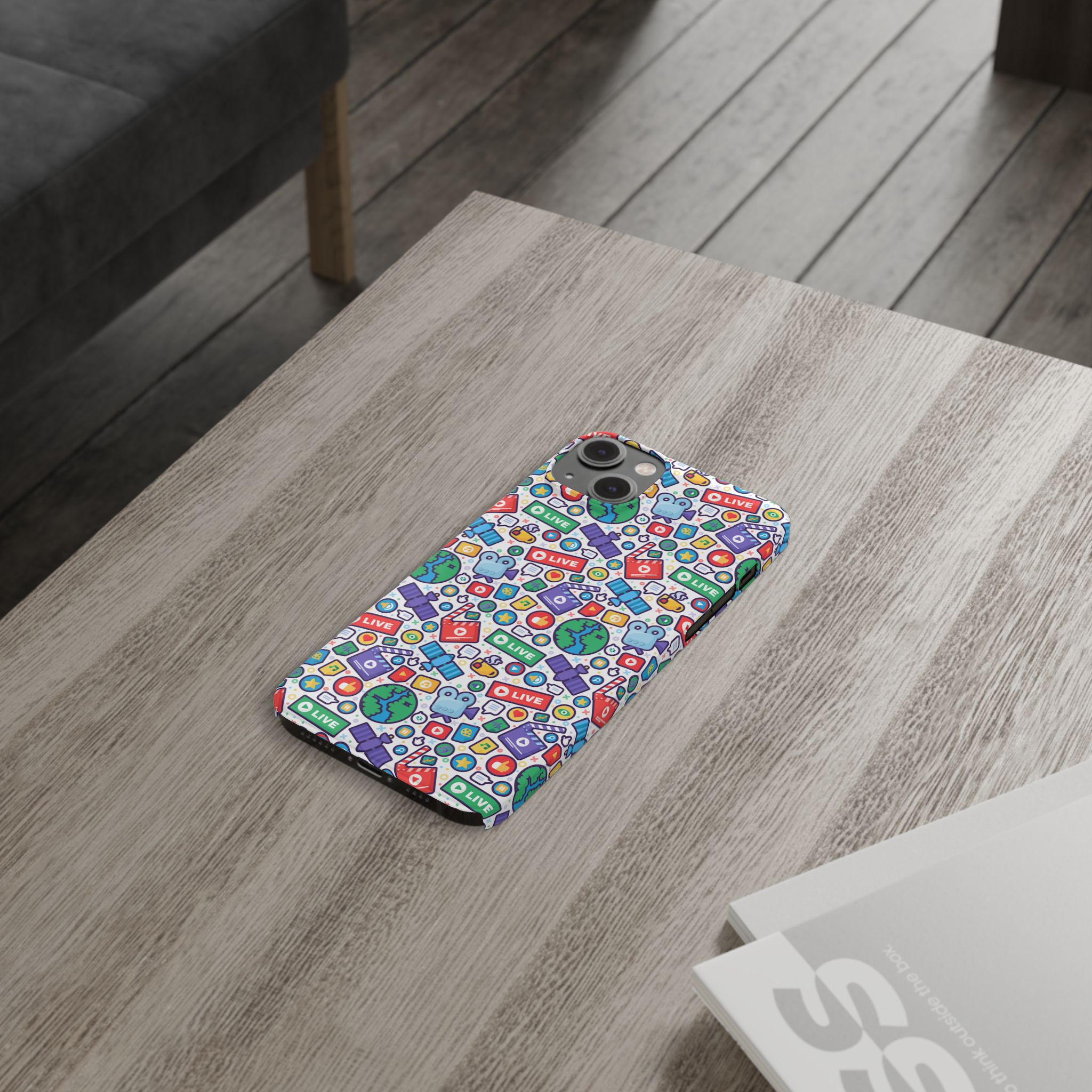 Streamer Slim Phone Cases – Image 58