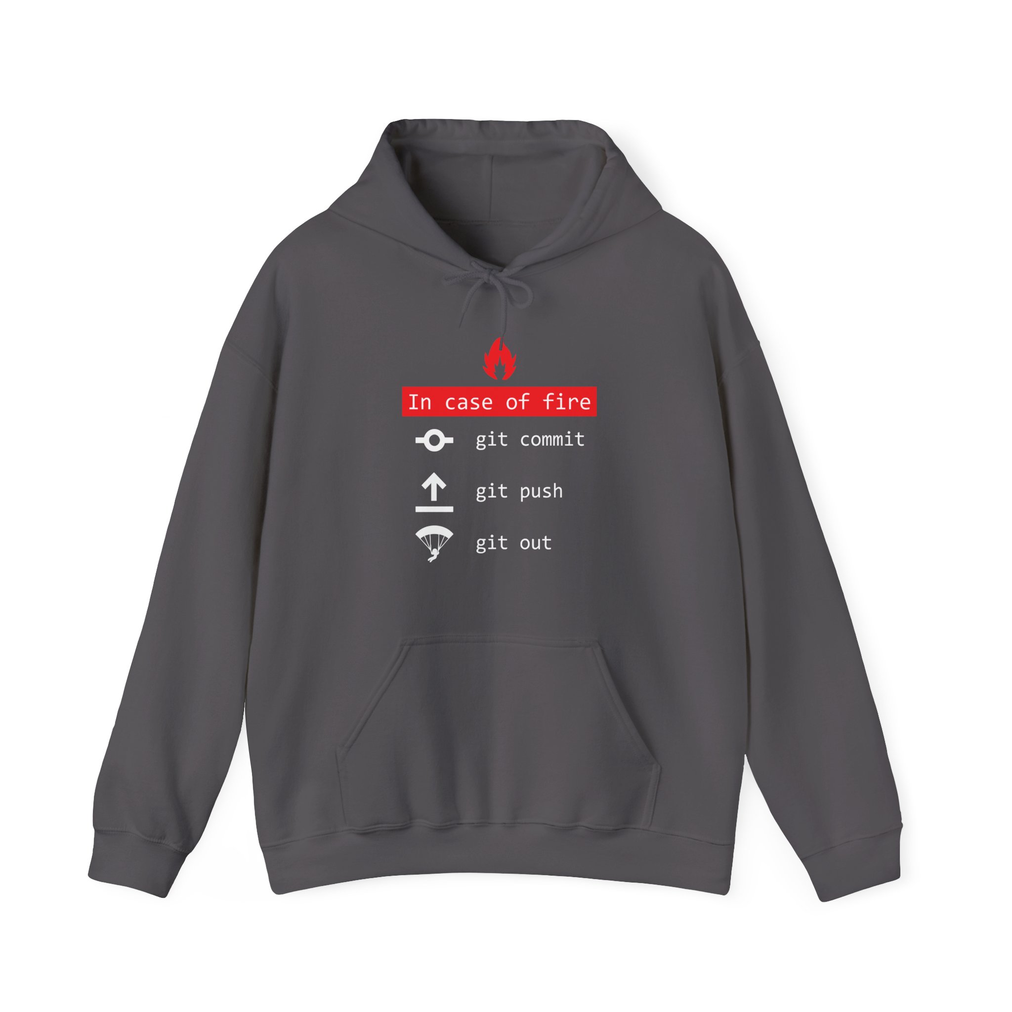 Hooded Sweatshirt - Git Emergency Procedure - Image 17