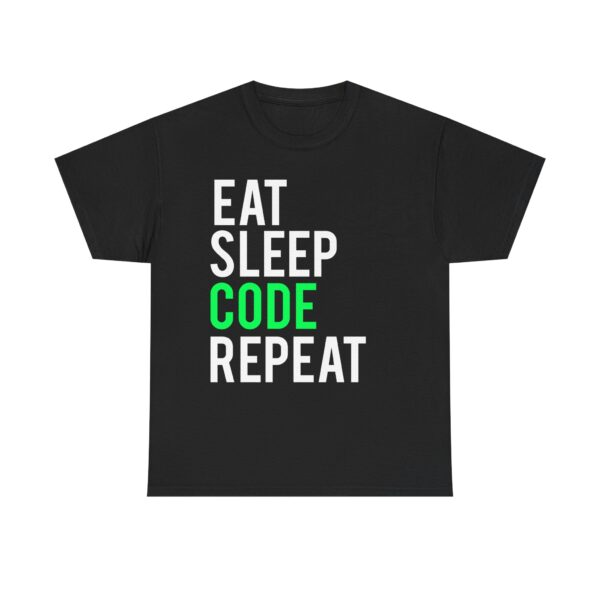 T-Shirt Eat, Sleep, Code, Repeat
