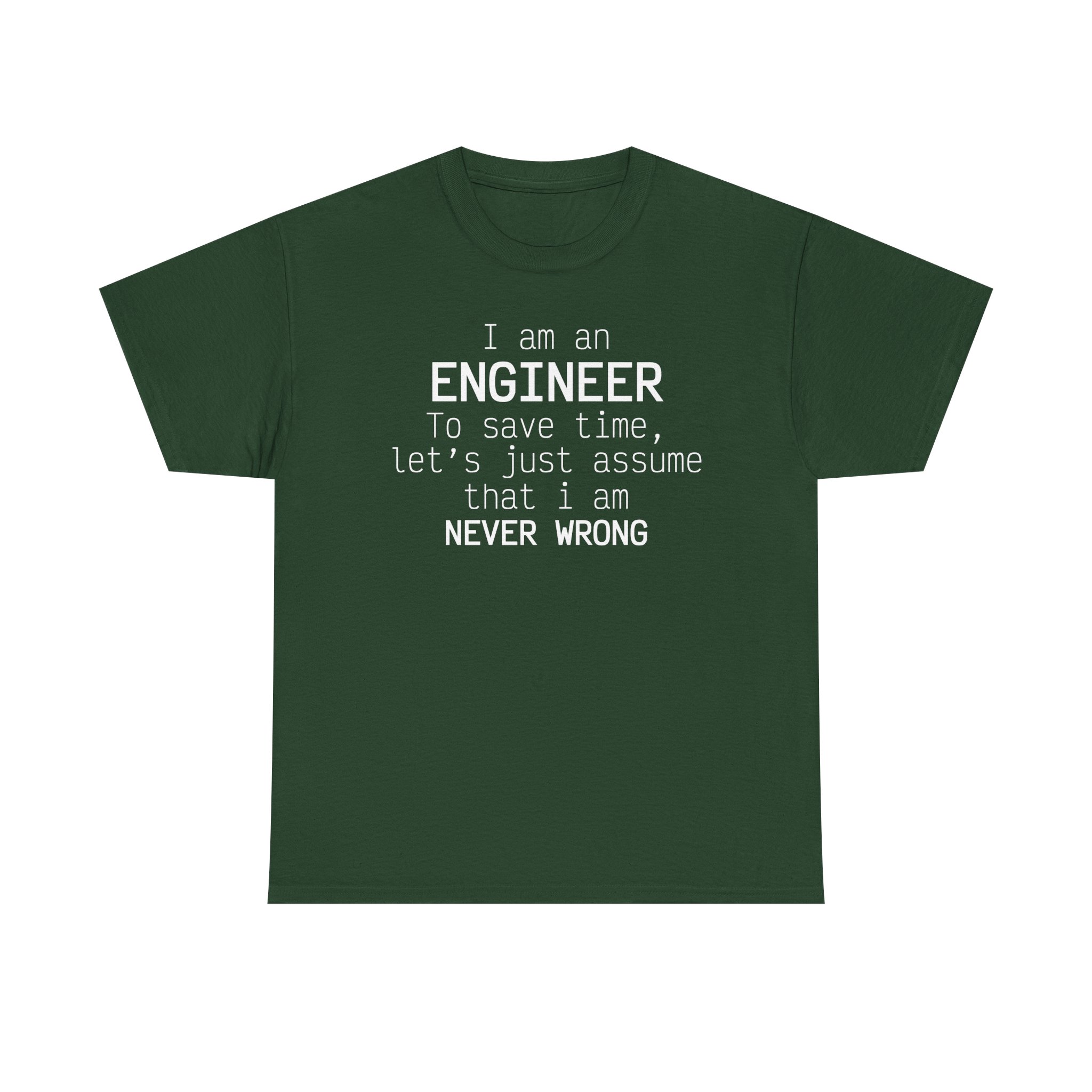 T-Shirt I am an Engineer – Image 37