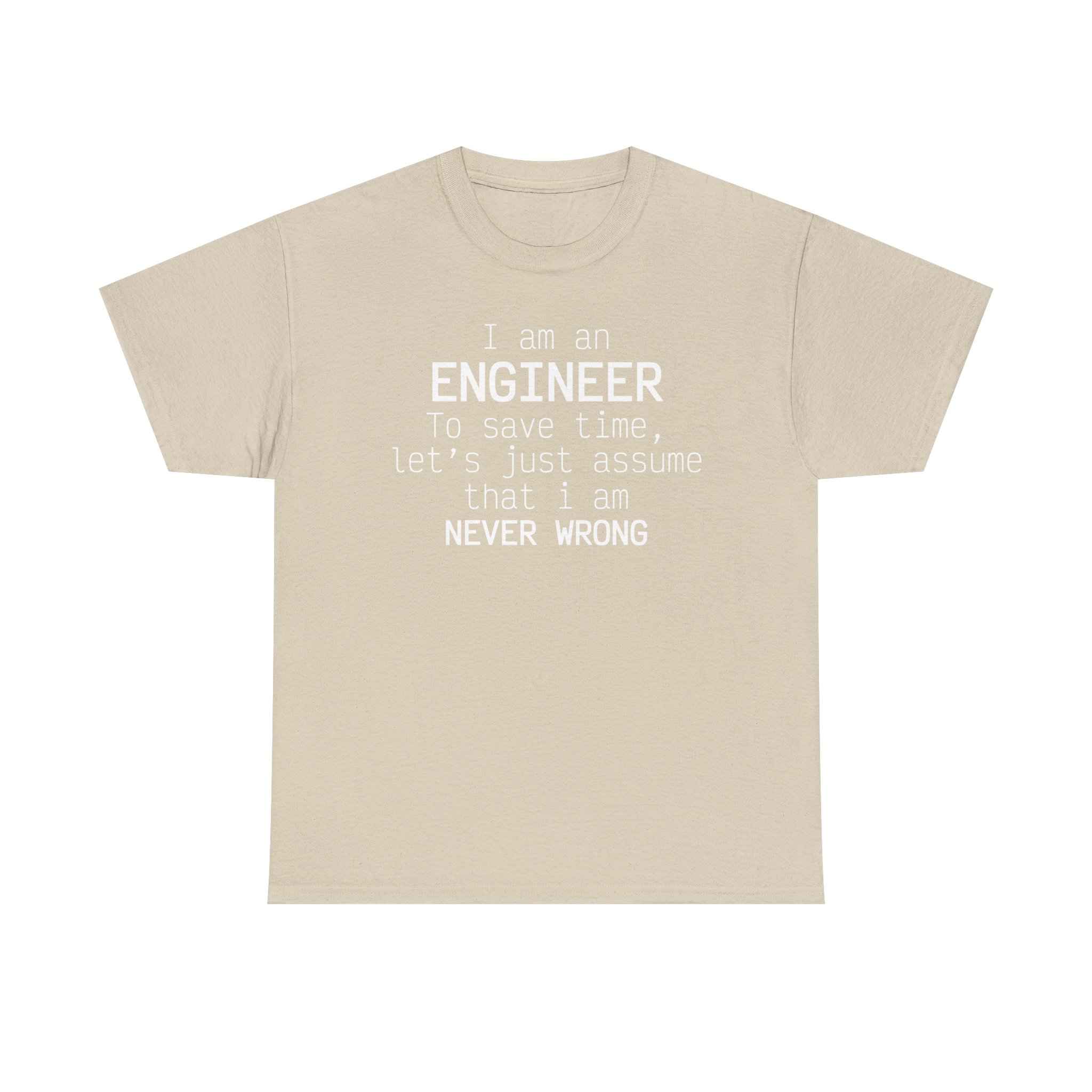 T-Shirt I am an Engineer – Image 9