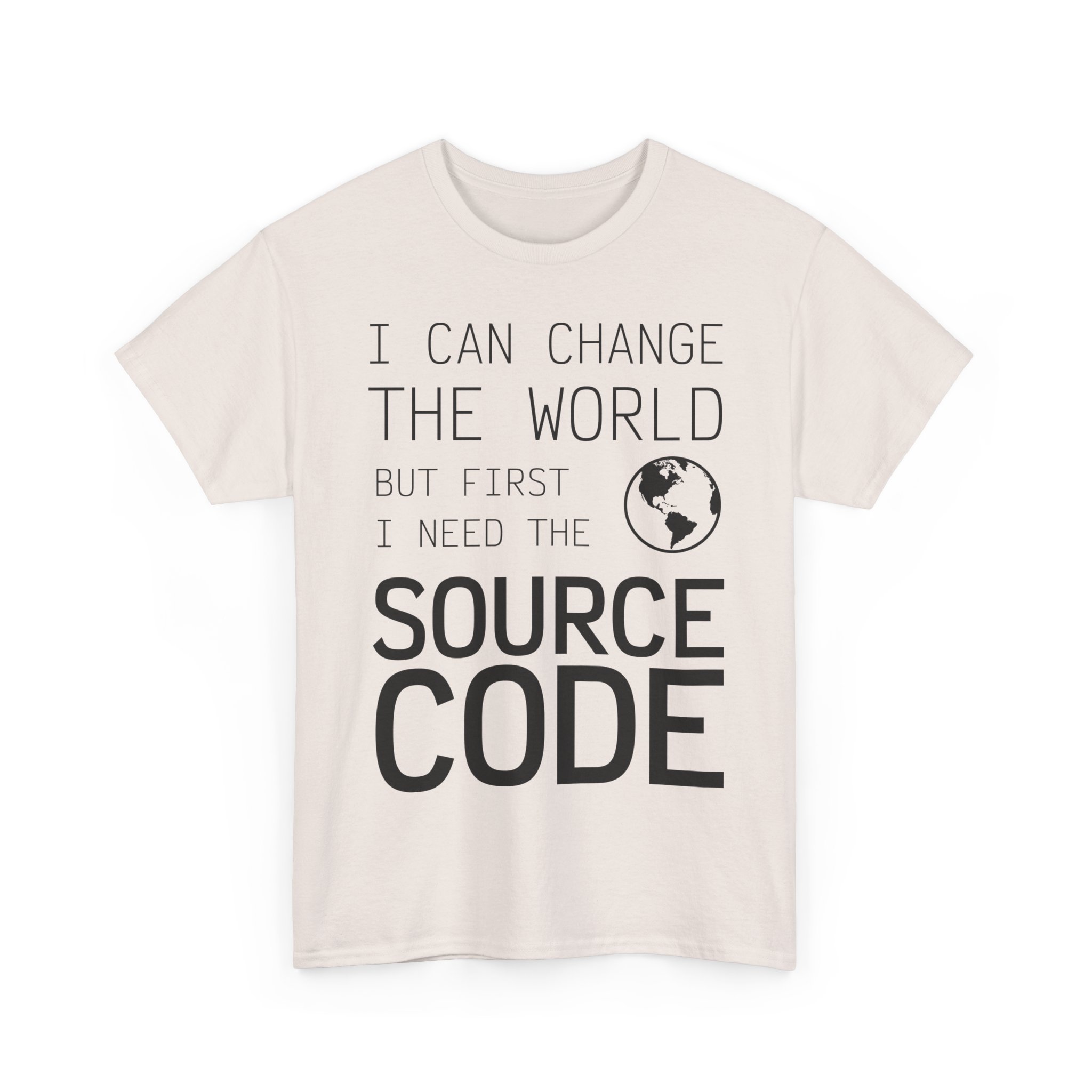 T-shirt I Can Change The World - Unisex Heavy Cotton Tee - Image 11