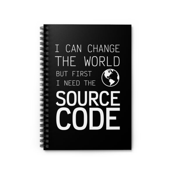 I Can Change the World - Notebook