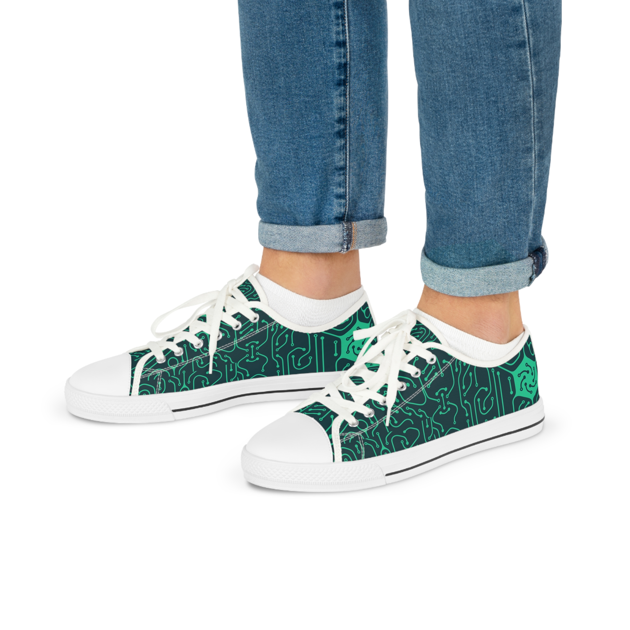 Coder Life - Low Top Sneakers - Image 8
