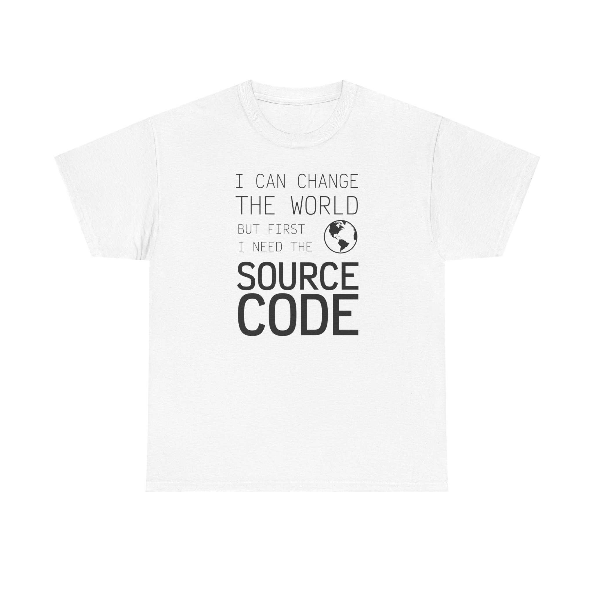 T-shirt I Can Change The World - Unisex Heavy Cotton Tee